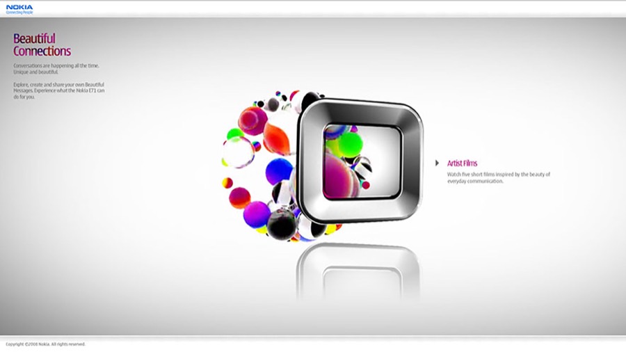 NOKIA BEAUTIFUL CONNECTIONS project preview